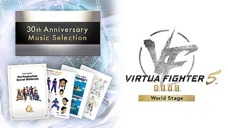 VF5 R.E.V.O. World Stage 30th Anniversary Edition Bonus: Pre-Production Artwork + Soundtrack Collection Bundle