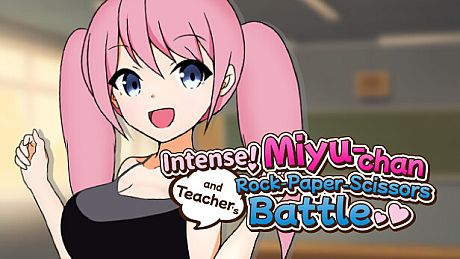 Intense! Miyu-chan and Teacher's Rock-Paper-Scissors battle! Game
