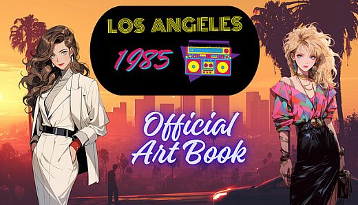 Los Angeles 1985 Art Book