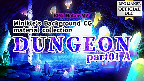 RPG Maker MZ - Minikle's Background CG Material Collection "Dungeon" part01 A DLC