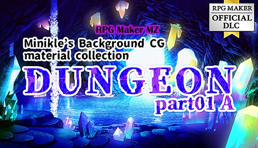 RPG Maker MZ - Minikle's Background CG Material Collection "Dungeon" part01 A