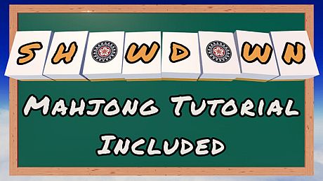 Showdown! Mahjong Tutorial Included Game