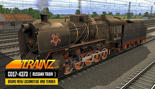 Trainz 2019 DLC - CO17-4373 ( Russian Loco and Tender )