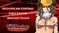 OneeChanbara ORIGIN - Exclusive Aya Costume: Saki's Fantasy Brocade Yellow
