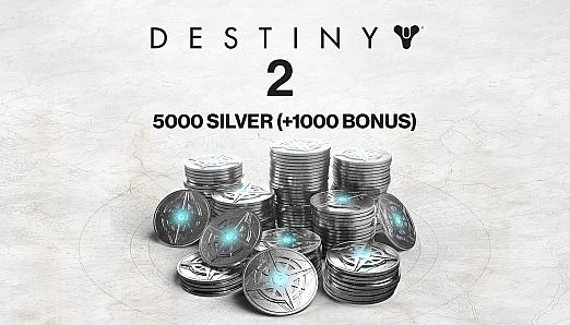 5000 (+1000 Bonus) Destiny 2 Silver