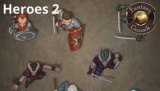 Fantasy Grounds - Jan's Token Pack 06 - Heroes 2
