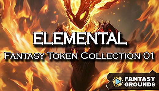 Fantasy Grounds - Fantasy Token Collection - Elemental 01