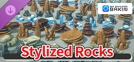 RPG Developer Bakin Stylized Rocks DLC