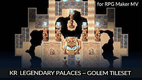 RPG Maker MV - KR Legendary Palaces - Golem Tileset DLC
