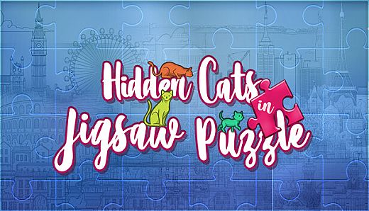 Hidden Cats in Jigsaw Puzzle