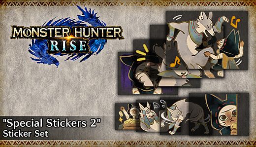MONSTER HUNTER RISE - "Special Stickers 2" Sticker Set