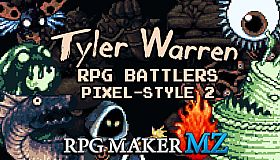 RPG Maker MZ - Tyler Warren RPG Battlers Pixel-Style 2