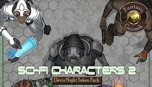 Fantasy Grounds - Devin Night TP120 Scifi Characters 2