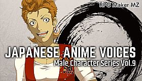 RPG Maker MZ - Japanese Anime Voices: Male Character Series Vol.9