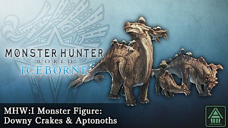 Monster Hunter World: Iceborne - MHW:I Monster Figure: Downy Crakes & Aptonoths DLC