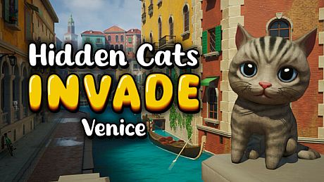 Hidden Cats Invade Venice Game