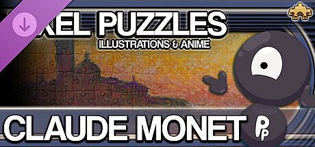 Pixel Puzzles Illustrations & Anime: Claude Monet