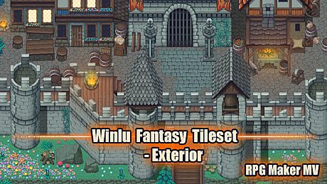 RPG Maker MV - Winlu Fantasy Tileset - Exterior DLC