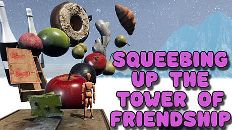 Squeebing Up the Tower of Friendship Game