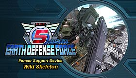 EARTH DEFENSE FORCE 5 - Fencer Support Device: Wild Skeleton