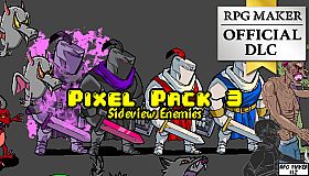 RPG Maker MZ - Pixel Pack 3 Sideview Enemies