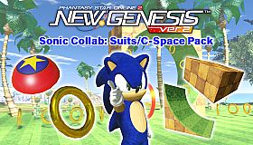 PSO2:NGS - Sonic Collab: Suits/C-Space Pack