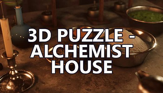 3D PUZZLE - Alchemist House