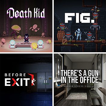 Death Kid + Before Exit : Supermarket + fig. + There's a Gun in the Office bundle