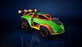 HOT WHEELS - TMNT Michelangelo - Windows Edition