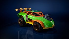 HOT WHEELS - TMNT Michelangelo - Windows Edition