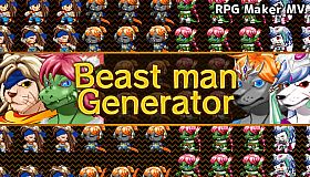 RPG Maker MV - Beast man Generator