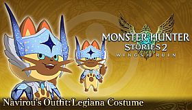 Monster Hunter Stories 2: Wings of Ruin - Navirou's Outfit: Legiana Costume