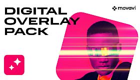 Movavi Video Editor 2023 - Digital Overlay Pack
