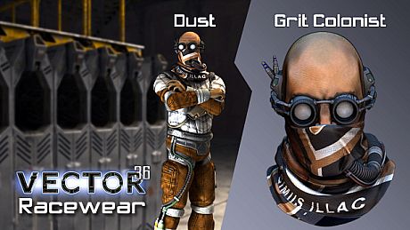 Vector 36 Racewear- Grit Colonist / Dust DLC