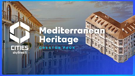 Cities: Skylines II - Creator Pack: Mediterranean Heritage DLC