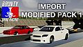 Bounty Drag Racing - Import Modified Pack 1