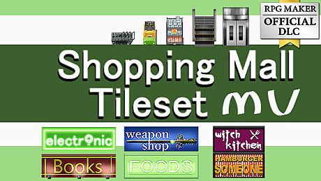 RPG Maker MV - Shopping Mall Tileset DLC