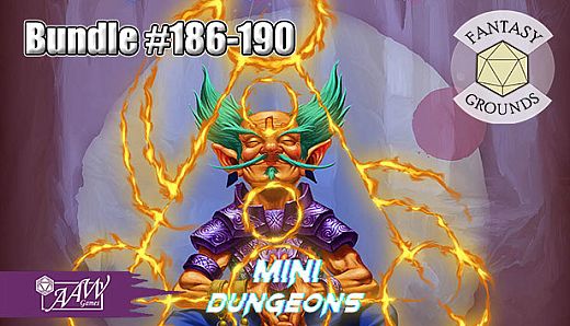 Fantasy Grounds - Mini-Dungeons Bundle #186-190