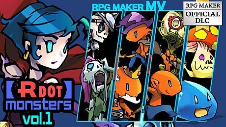 RPG Maker MV - 【Rdot】monsters vol.1 DLC