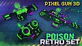 Pixel Gun 3D - Poison Retro Set