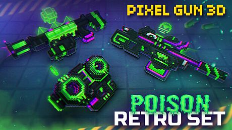 Pixel Gun 3D - Poison Retro Set DLC