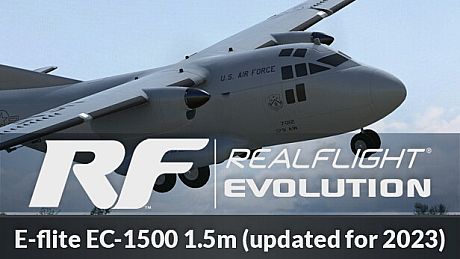 RealFlight Evolution - E-flite EC-1500 Twin 1.5m (updated for 2023) DLC