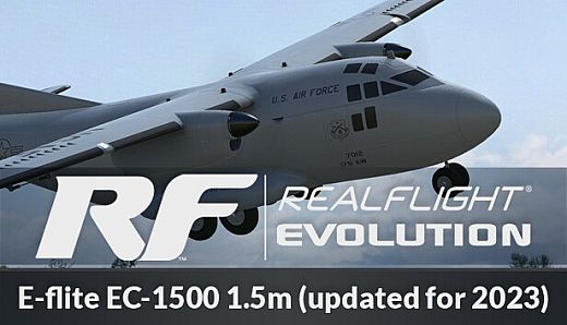 RealFlight Evolution - E-flite EC-1500 Twin 1.5m (updated for 2023)
