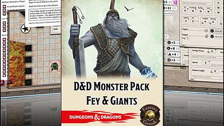 Fantasy Grounds - D&D Monster Pack - Fey & Giants DLC