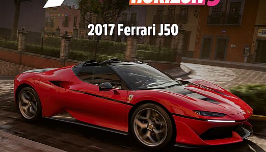 Forza Horizon 5 2017 Ferrari J50