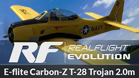 RealFlight Evolution - E-flite Carbon-Z T-28 Trojan 2.0m DLC