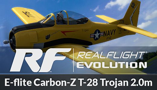 RealFlight Evolution - E-flite Carbon-Z T-28 Trojan 2.0m