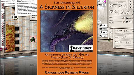 Fantasy Grounds - One on One Adventures #14: A Sickness in Silverton (PFRPG) DLC