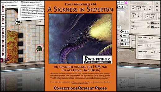 Fantasy Grounds - One on One Adventures #14: A Sickness in Silverton (PFRPG)