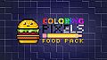 Coloring Pixels - Food Pack